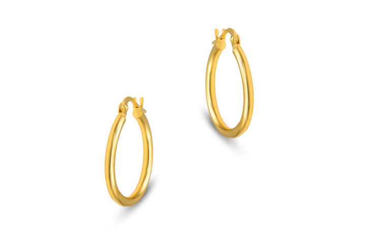 Golden Hour 18kt Hoops