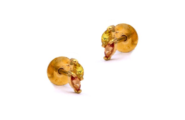 Dazzling Dangles gem studded earrings