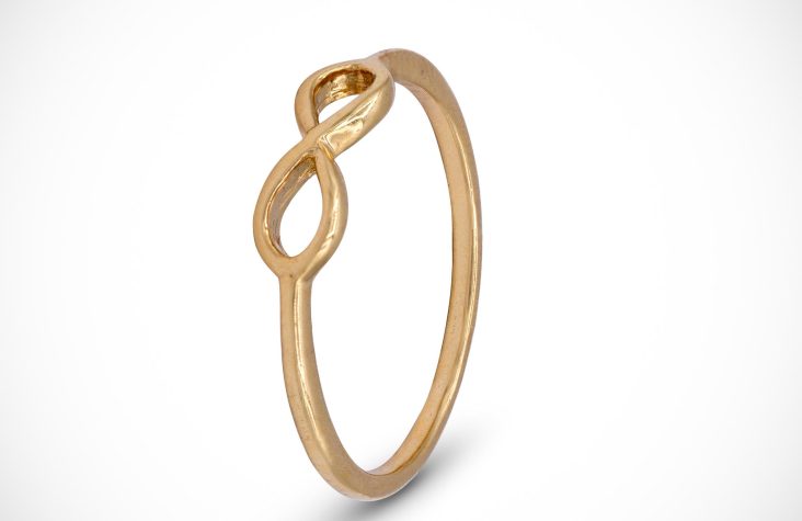 Infinity Gold Ring