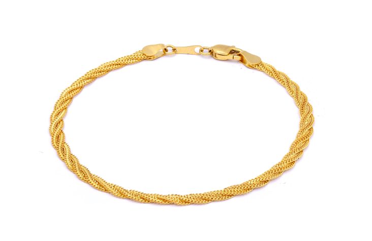 Shine your way gold bracelet