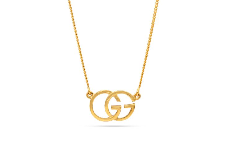 “Make an Impression” with this 22kt Gold Necklace